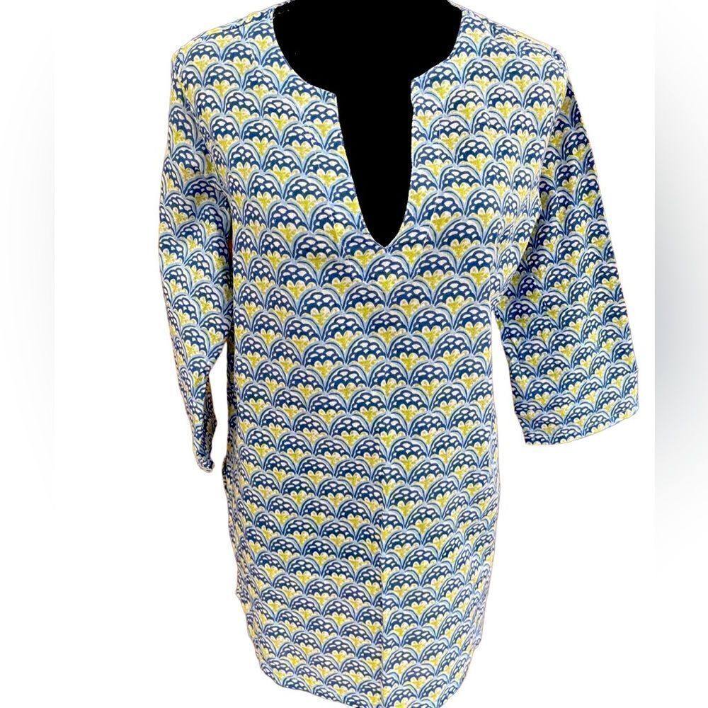 RockFlowerPaper 100% cotton patterned tunic size M